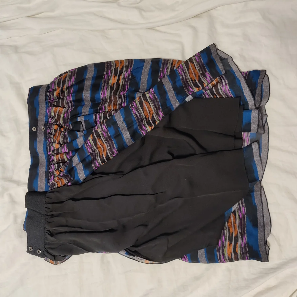 Proenza Schouler Vibrant Striped A-Line Skirt - Picture 2 of 5